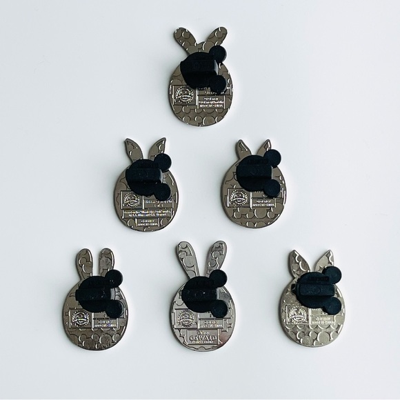 Disney Pin 2023 Rabbit Eggs Hidden Mickey Cast Mystery Complete Set W/Completer - Picture 8 of 8